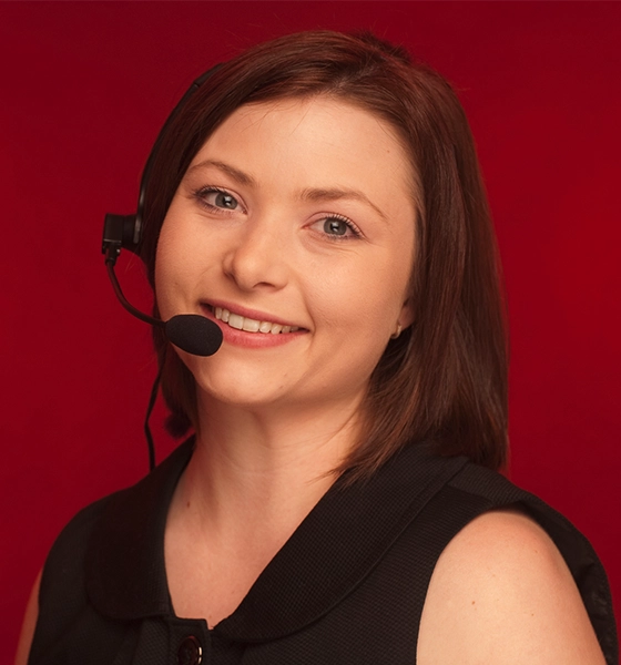Team member on a phone consultation
